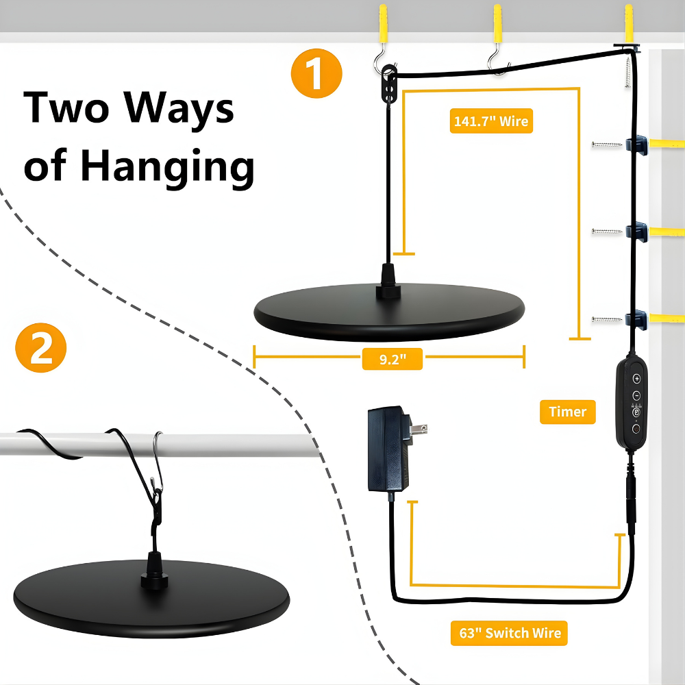 Solace Pendant Grow Light